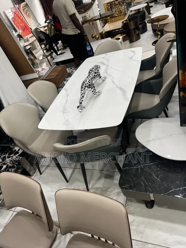 Luxury 6-Seater Dining Table Set - 1