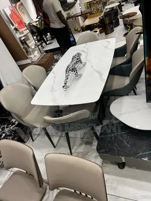 Luxury 6-Seater Dining Table Set