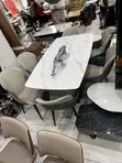 Luxury 6-Seater Dining Table Set - 2