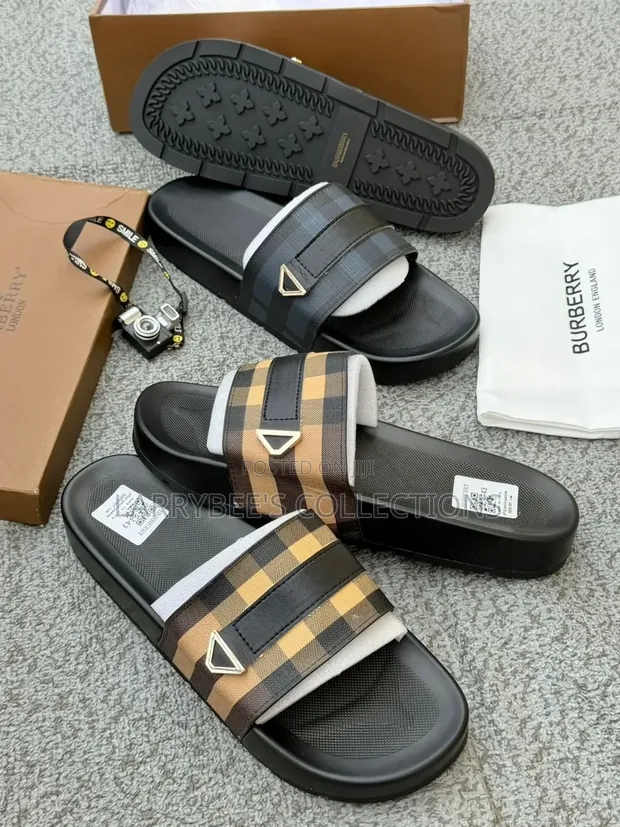 Quality London Burberry Slides - 1