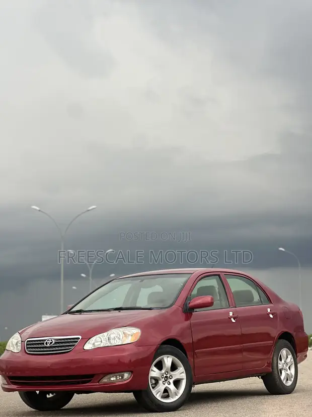 Toyota Corolla 2006 Red - Nigerian Used - 1