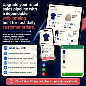 Fast Mobile Catalog Website for Merchants