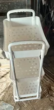 Used White Salon Trolley - 2
