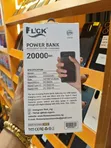 FLCK FP2 20000mAh Power Bank Dual Input/Output LED Display - Sabon - 3