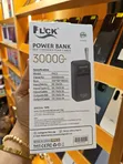 FLCK FPC3 30000mAh Power Bank with 4 Cables & LED Display - 2