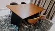 Modern 4-Seater Minimalist Dining Table - 1