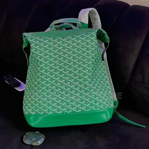 Goyard Quality Luxury Men's Genuine Leather Backpack