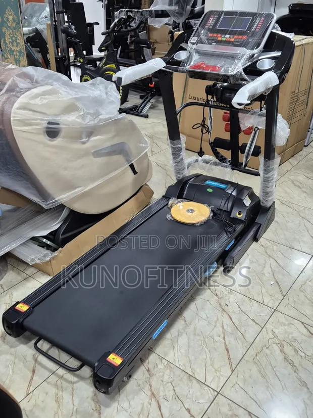 Sabon 2.5HP Treadmill Mai Karkata da Massager (130kg) - 1