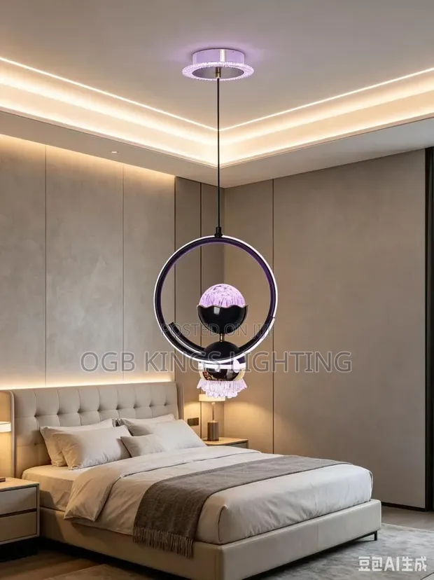 Babban Fitilar Chandelier Mai Hasken LED - 1