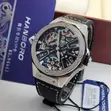 Hanboro Luxury Namijin Gaskiyar Fata Agogo - 3