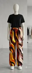 Discounted Ready-to-Wear Ankara Baggy Pants - 2