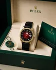 Rolex Leather Watch - Sabon Kayayyakin - 4