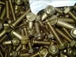 10mm x 80mm CSK Brass Bolt & Nut (3") - 1