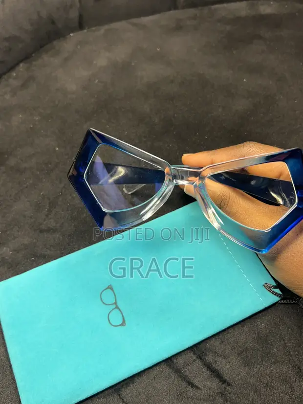 Stylish Geometric Y2K Fashion Glasses - 1