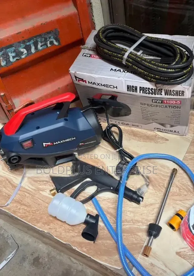 Maxmech 1100W Electric Pressure Washer - 1