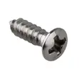 18pcs Guitar Pickguard Screws, Chrome Type 3 Silver - 5