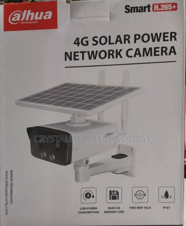 Dahua 4MP Starlight Solar Camera (4G LTE) - 1