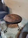 Teburin Kofi na Katako Mai Ruwan Epoxy - 2