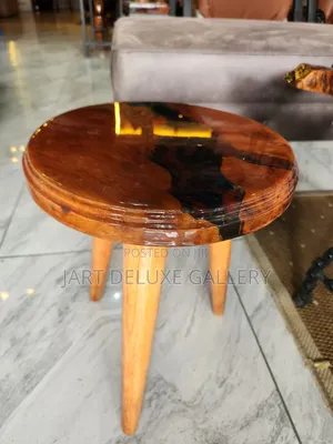 Jart Deluxe Epoxy Wooden Side Table