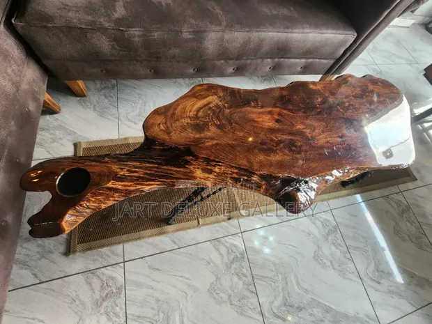 Teburin Katako Mai Ruwan Epoxy Mai Gefen Rayuwa - 1