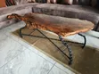 Live-Edge Wooden Epoxy Coated Center Table - 1