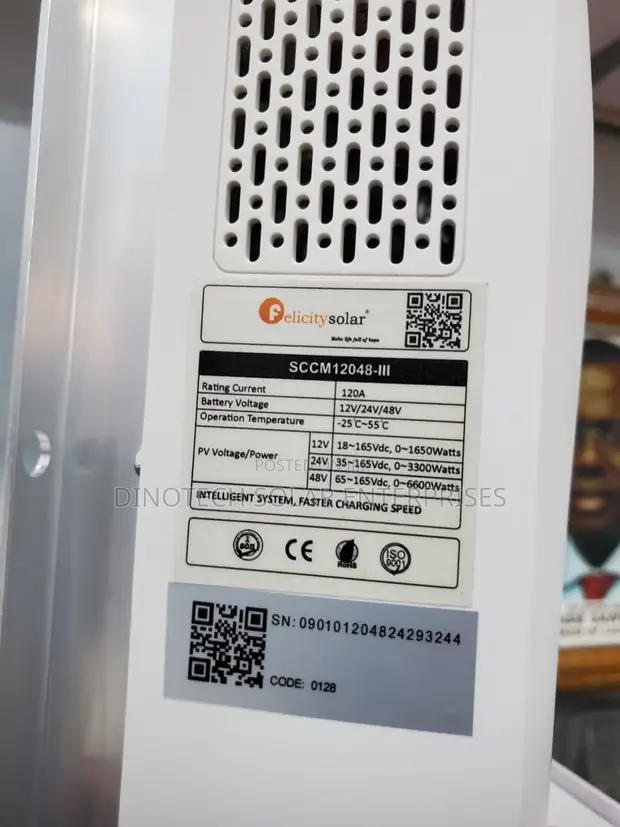 Felicity Solar 120Ah MPPT Charge Controller (12V/24V/48V) - 1