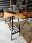 Unique Epoxy Wooden Console Table - 1