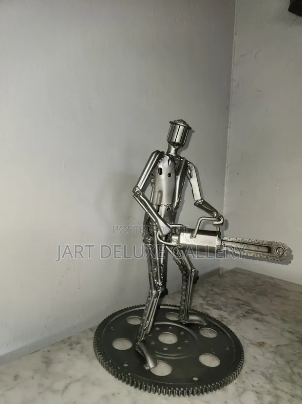 Scrap Metal Art Sculpture - 1