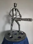 Scrap Metal Art Sculpture - 2