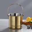 High Quality Stainless Gold Ice Bucket - 2