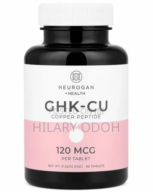 Health Copper Peptide GHK-CU, 120mcg, 60 Tablets