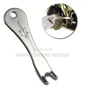 Silvery Metal Acoustic Guitar Peg Removal Tool