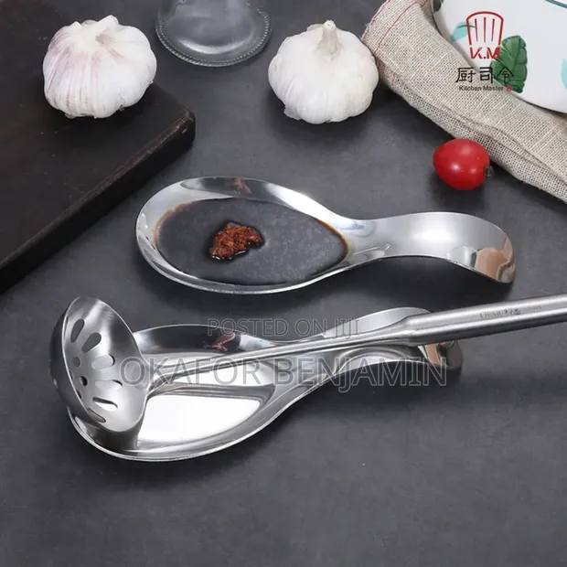 Stainless Steel Quality Spoon Rest - 1