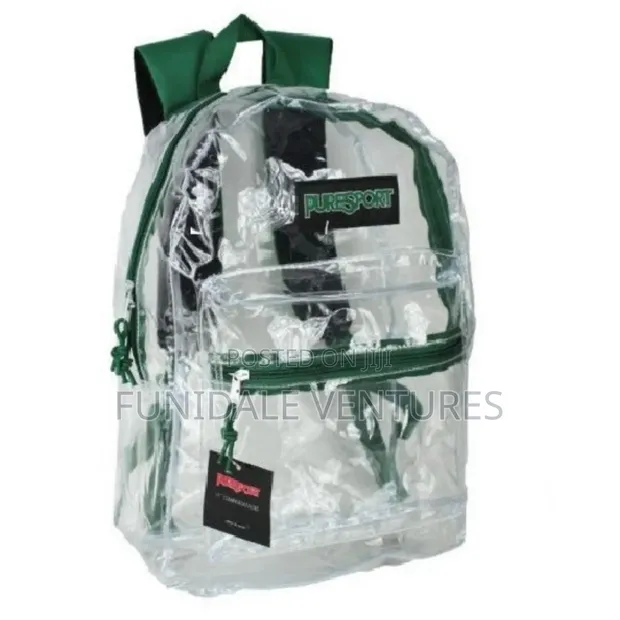 PureSport 17" Transparent Backpack - 1