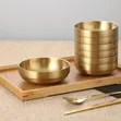 304 Stainless Steel Double Wall Golden Sauce Bowl (13-inch) - 3