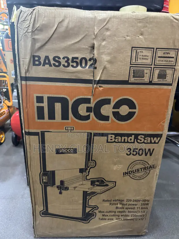INGCO 350W Band Saw - BAS3502 - 1