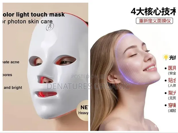 7-in-1 LED Facial Light Therapy Mask - 1