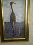 Zanen Zane na Afirka da aka yi da hannu don ado na cikin gida - 3