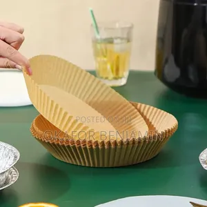 50 Pcs Disposable Non-Stick Air Fryer Liner Paper