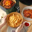 50 Pcs Disposable Non-Stick Air Fryer Liner Paper - 2