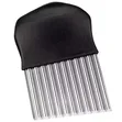 Stainless Steel Wavy Cutter for Fruits & Vegetables - 1
