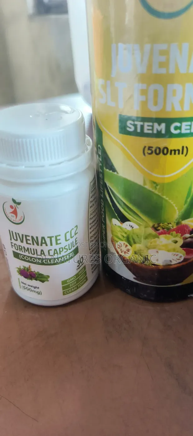Juvenate CC2 & SLT Cikakken Detox & Cellular Rejuvenation Combo - 1