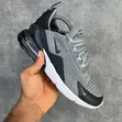 Original Nike Air Max 270 Grey Black White - 1