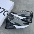 Original Nike Air Max 270 Grey Black White - 3