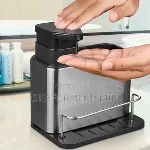 3-in-1 Multipurpose Soap Dispenser & Sponge Holder