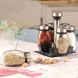 6-Piece Spice & Seasoning Bottle Set with Revolving Rack - 2