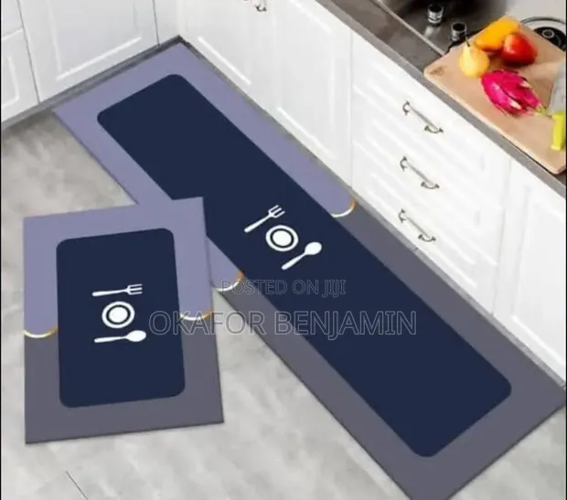Silicone Absorbent Runner Kitchen Mat - 1