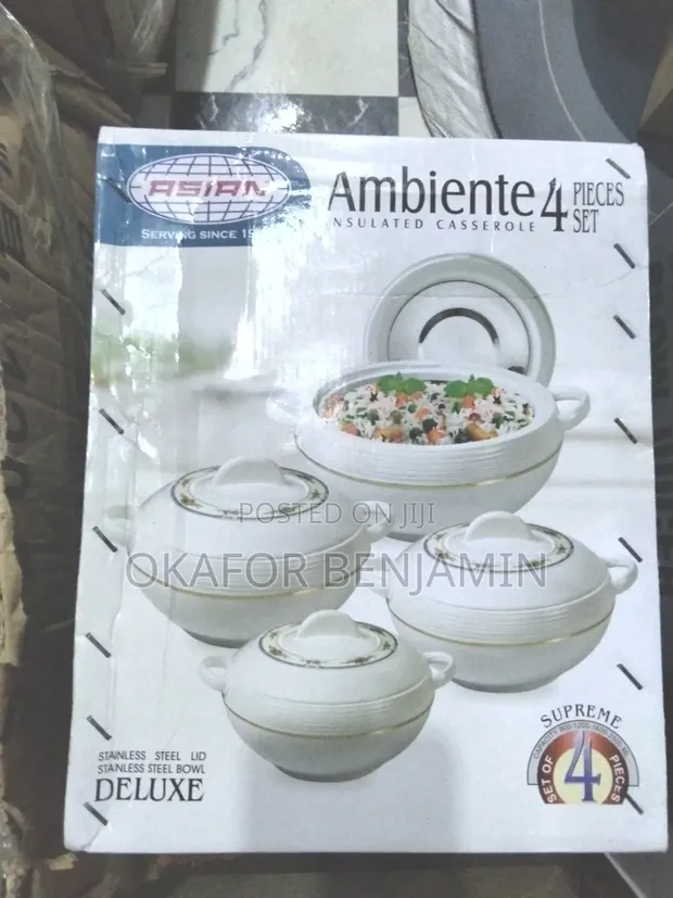 Ambient 4pcs Insulated Casserole Cooler Set - 1