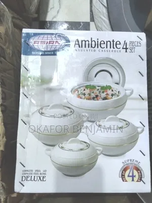 Ambient 4pcs Insulated Casserole Cooler Set