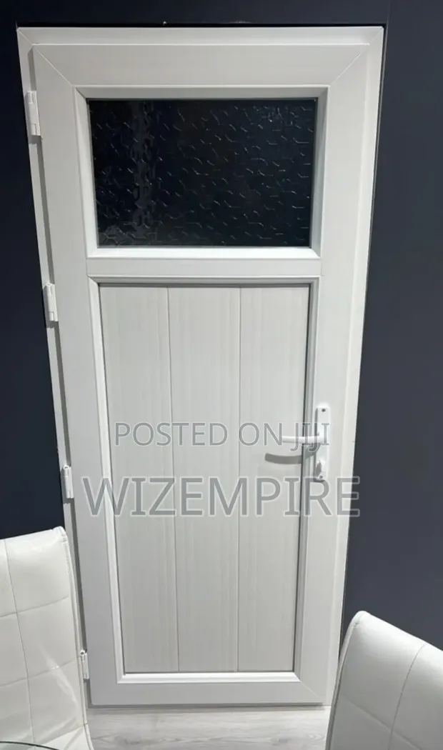 Turkey PVC Toilet Door - White - 1
